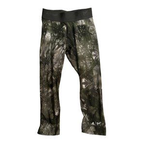 Adidas Parley Running‎ Tights Women's  Sz 6 Inseam 19 Excellent
